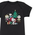 thumbnail image 3 of Peanuts - Holidays - Christmas Morning Opening Gifts - Infant Baby One Piece, 3 of 5