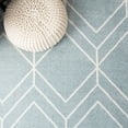 thumbnail image 6 of SAFAVIEH Adirondack Caitriona Geometric Squares Runner Rug, Blue/Ivory, 2'6" x 12', 6 of 11
