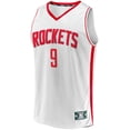 thumbnail image 2 of Men's Fanatics Dillon Brooks White Houston Rockets Fast Break Replica Player Jersey - Association Edition, 2 of 3