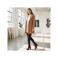 thumbnail image 6 of BLISSFUL STEP Women's Ankle Boots Chunky Block Heel Round Toe Heart Buckle Faux Suede Boots Burgundy 9.5, 6 of 7