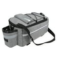thumbnail image 1 of Graflsoa Insulated Water-Resistant Bicycle Trunk Bag with Reflective Elements, Grey, Large Capacity for Long-Distance Rides, 1 of 7