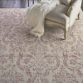 thumbnail image 6 of Nourison Jubilant Distressed Damask Ivory/Pink 7' x 10' Area Rug, (7' x 10'), 6 of 8
