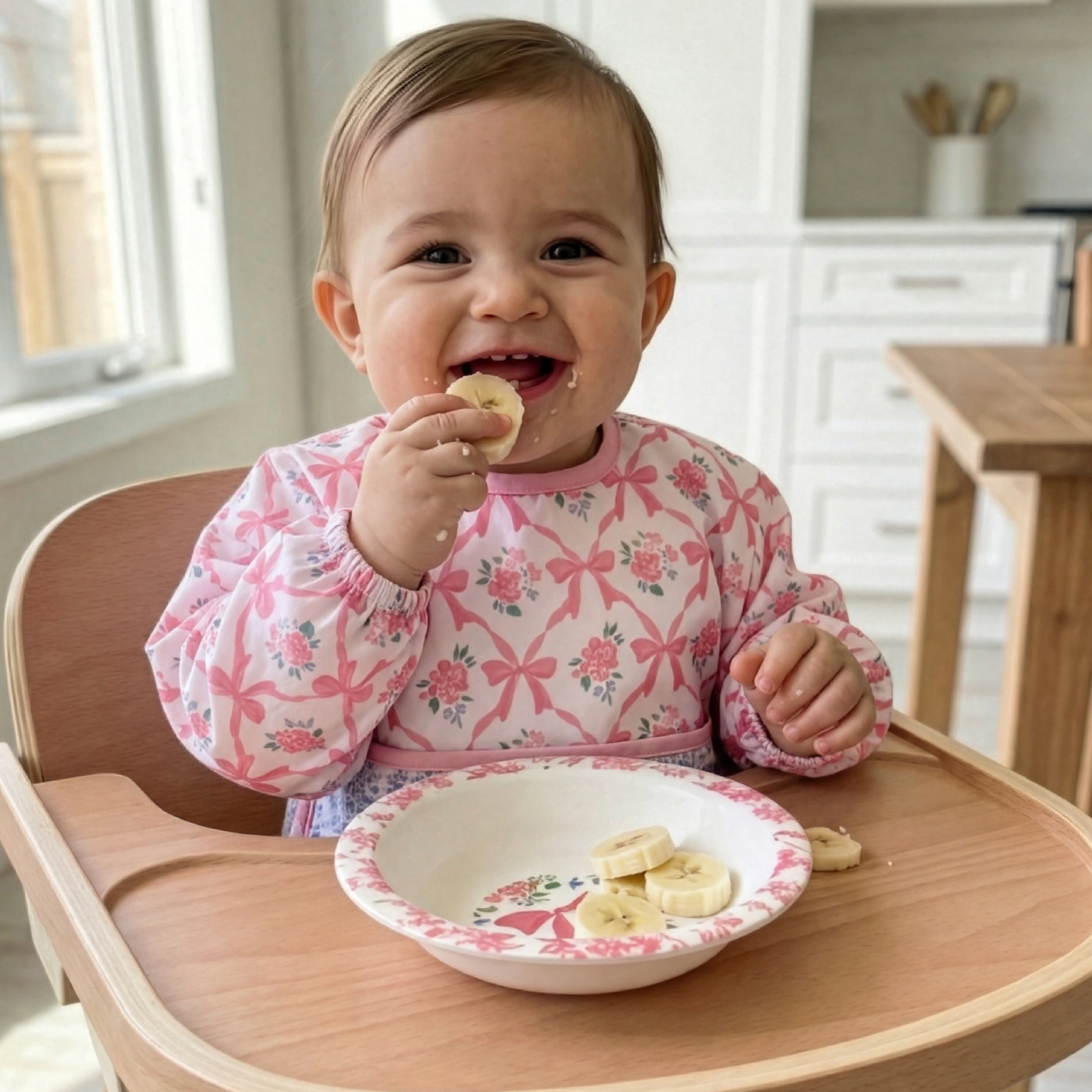 Itzy Everywhere Bib Long Sleeve Bow