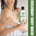 thumbnail image 6 of Rosemary Body Wash Refreshing and Moisturizing Long-Lasting Hydrating Body Wash with Natural Ingredients and Essential Oils Invigorating Relaxing Bath Gel for Soft Skin 10fl oz, 6 of 9