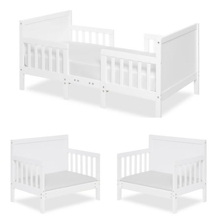 UPC: 0811048033475 | Dream On Me Hudson 3 in 1 Convertible Toddler Bed White