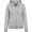 Heather Gray, variant on Build Your Brand Womens Terry Zip Hoodie