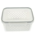 thumbnail image 4 of CTIRCHIU 31-Pack Reusable Plastic Drain Basket Containers with Lids for Food Storage and Organization, 4 of 8