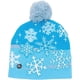 thumbnail image 1 of Gorro de Navidad, Gorro de Punto Navideño LED con Luces, Gorro de Papá Noel Suave, Gorro de Suéter, Gorro de Suéter para Regalos de Fiesta de año copo de nieve, 1 of 7