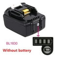 thumbnail image 3 of Bgsha 10PCS Battery Capacity LED Key Sticker Label BL1830 BL1430 For 18V 14.4V, 3 of 9