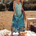 thumbnail image 2 of Mermaid Glitter Fish Scale Girls Sleeveless Dress Women's Luxury Party Dress Birthday Dresses for Women, 2 of 7