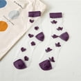 thumbnail image 2 of Moda mujer malla señoras transpirabilidad Patchwork calcetines finos medias de mujer Fridja nalpqowj3615, 2 of 4