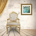 thumbnail image 3 of Allen, Kimberly 26x26 Gold Ornate Wood Framed with Double Matting Museum Art Print Titled - Teal Gem 2, 3 of 4
