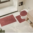 thumbnail image 1 of Xihbxyly Juego de Baño, Cortina de Ducha con Diseño de Corazón Romántico, Alfombrillas Impermeables, Almohadilla Absorbente En Forma de U, Regalo de Decoración para El Baño, Especial de San Valentín,, 1 of 7