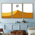 thumbnail image 2 of IDEA4WALL 3 Piece Framed Canvas Wall Art for Living Room, Bedroom Nordic Simple Style Canvas Prints for Modern Home Decoration Ready to Hang, 2 of 4