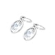 thumbnail image 2 of Arete para Mujer con Cristal Fino Swarovski en Forma de Oval– Bañado en Oro 14k– Arete Elegante y Brillante, Aretes de Mujer de Moda– Joyería para Mujer de Moda– Regalo especial Ortiz Espinosa Temporada, 2 of 4