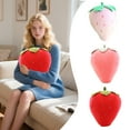 thumbnail image 2 of Cute Fruit Kids Pillow Stuffed Strawberry Plush Pillows Super Soft Girls Pillows Cushion Seat for Kids Toys, 2 of 8