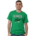 thumbnail image 5 of North Dakota Funny Midwest Winter ND Men's Graphic T Shirt Tees Brisco Brands X, 5 of 6
