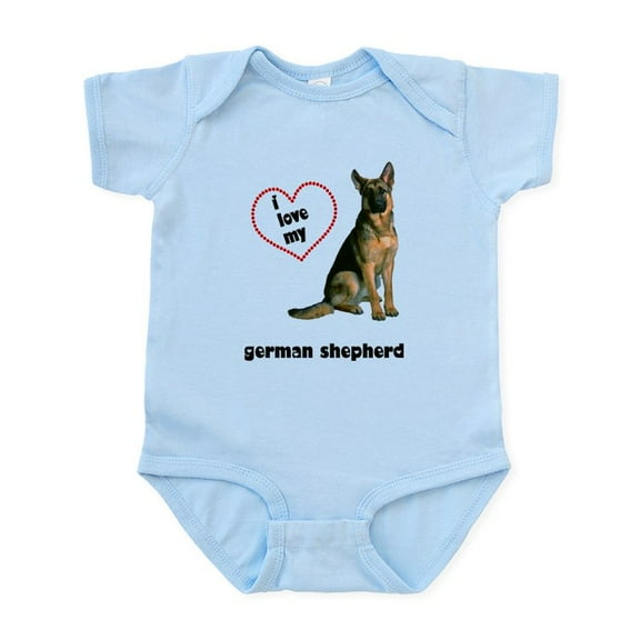 CafePress - German Shepherd Lover Infant Bodysuit - Baby Light Bodysuit, Size Newborn - 24 Months