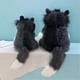 thumbnail image 3 of Angry Cat Plush Toy, Cute Cat Stuffed Animal Soft Kawaii Anime Plush Evil Black Cat Plush Toy For Kids Birthday Christmas, 3 of 5