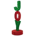 thumbnail image 5 of Northlight 39" Lighted Red and Green 'Joy' Outdoor Christmas Sign, 5 of 5