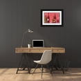 thumbnail image 3 of Day, Kellie 18x13 Black Ornate Wood Framed with Double Matting Museum Art Print Titled - Vino Coral, 3 of 4