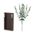 thumbnail image 2 of BAETEUY Wooden Wall Planter Rustic Farmhouse Living Room Bedroom Office Wooden Wall Mount Greenery Plants Dried Flowers Pot Vase Decoration, 2 of 7
