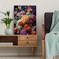 thumbnail image 5 of Vibrant Floral Arrangement Canvas Print, Perfect for Living Room Bedroom Dining Room Kitchen Office Hallway, 5 of 8