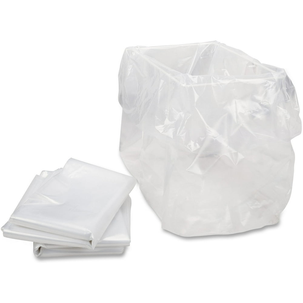 HSM, HSM1310, 11gallon Shredder Bags, 100 / Carton, Clear, 11 gal