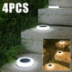 thumbnail image 1 of Muyoka piezas de luz solar de tierra con 8 LEDs Luz de disco solar al aire libre Encendido / apagado automático Lámpara enterrada solar IP65 Luz de cubierta solar impermeable para patio Escaleras Jard Muyoka Hogar, 1 of 7
