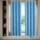 thumbnail image 5 of Cortinas opacas para dormitorio, par de 39x51 pulgadas, elegante panel de superposición azul claro, 5 of 7