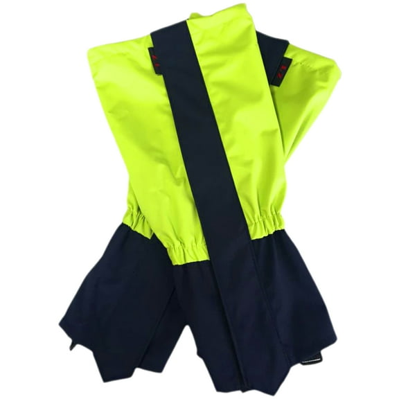 IDEANATEGRATE 2Pcs Skiing Adjustable Leg Gaiters with Water Resistance and Windproof Features for Hiking and Climbing