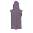 thumbnail image 5 of Men's UPF 50+ Sleeveless Hooded Shirt - Lightweight Fishing & Hiking Performance Top with Built-In Cooling Mask, Quick-Dry UV Protection, 5 of 8