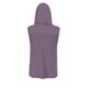 thumbnail image 5 of mfyjkho Tops De Gimnasio Para Mujer, Camiseta Unisex De Verano Informal De Color Liso Sin Mangas Con Capucha Y Protector Solar De Seda Helada Con Mascarilla Tops De Tallas Grandes Xl, 5 of 8