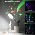 thumbnail image 1 of Kids Desk Lamp, Study Table Lamp with Pen Holder, Auto Color Changing Bedside Lamp, Dimmable Rechargeable LED Reading Light for Kids (Pink), 1 of 1