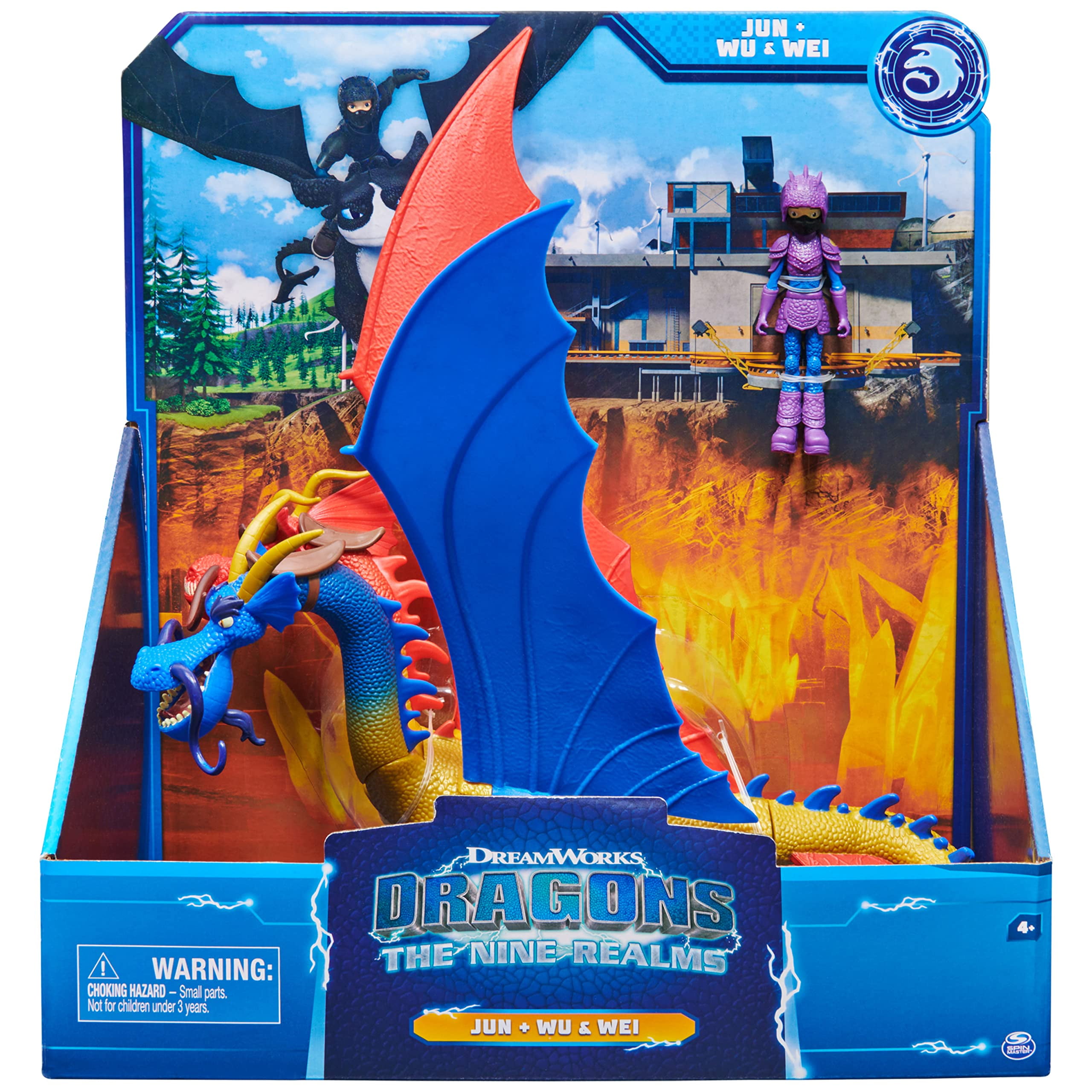 Amazon.com: Playmobil Dragons Nine Realms: Wu & Wei & Jun