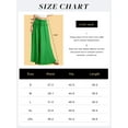 thumbnail image 7 of Airmenty Women Casual Wide Leg Pants High Waist Pants Long Palazzo Pants Lounge Beach Trousers with Pocket Green 1-Pack, 7 of 7