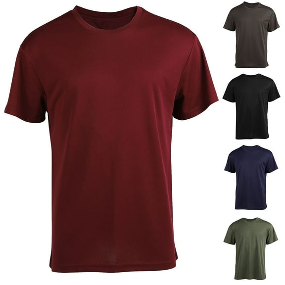 Xihbxyly Mens Dress Shirts Loose Fit Crew Neck Short Sleeve Tee Tops Mens Dress Shirts Solid Loose Fit Tops Casual Stylish Loose for Outdoor