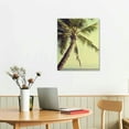 thumbnail image 2 of PIKWEEK  - Palm Tree on Tropical Beach - Canvas Art Wall Art. 12x16 in, 2 of 4