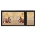 thumbnail image 4 of Psesaysky Farm Tractor Pattern Trifold Card Wallet, Polyester Fabric Toddler Wallet for Sports, Foldable Slim Children's Wallet, 4 of 6
