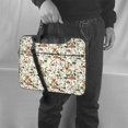 thumbnail image 5 of Lsque Mushroom Garnish Pattern Laptop Bag – Portable & Slim Single-Shoulder Computer Case with Adjustable Strap, Protective, Lightweight for 13”/14”/15.6” Laptops, 5 of 8