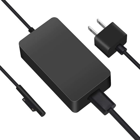 Surface Pro Charger, 65W Surface Pro 7 Pro 6 Pro 5 Pro 4 Pro 3 Power Supply Charger Fit for Microsoft Surface Book Surface Laptop 3 2 1 Surface Tablet, Surface Go 2 1, Model 1706 1800 1625 Charger