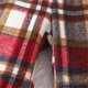 thumbnail image 4 of Gibobby Conjunto de pants para niño pequeños, bebés, niñas, manga larga, tops sólidos, pantalones a cuadros con diademas y cinturón, conjunto de 4 uds(Negro,6-7 Años), 4 of 5