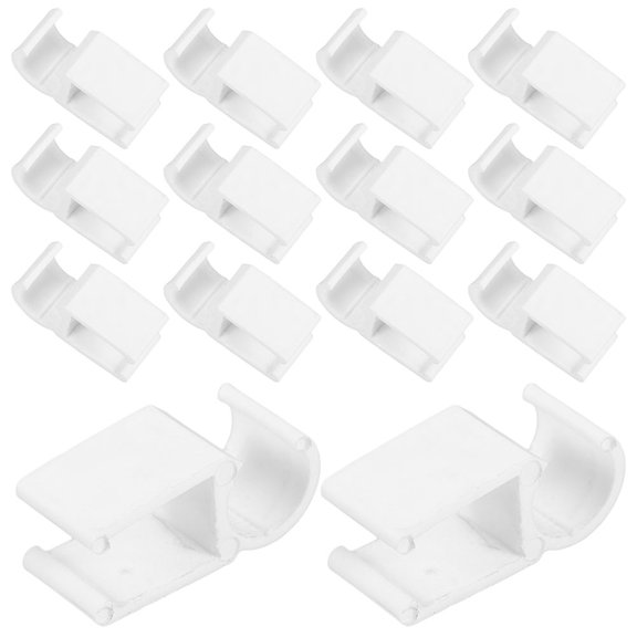 WHAMVOX 30pcs Plastic Pen Clip For Whiteboard Pen Holder For Blackboard Multipurpose Pen Fixing Buckle Portable Marker Pen Holder For Dry Erase Board