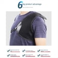 thumbnail image 3 of Protector de Pecho para Tiro con Compuesto, Recurvo y Flechas, Equipo de Protección, Protección para el Pecho para Juegos Competitivos, Color Negro, 3 of 9