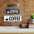 thumbnail image 2 of Signs ByLITA Standard Coffee Sign (Brushed Silver) - Large, 2 of 6