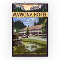 thumbnail image 2 of Yosemite National Park, California, Wawona Hotel (36x54 Giclee Gallery Art Print, Vivid Textured Wall Decor), 2 of 3