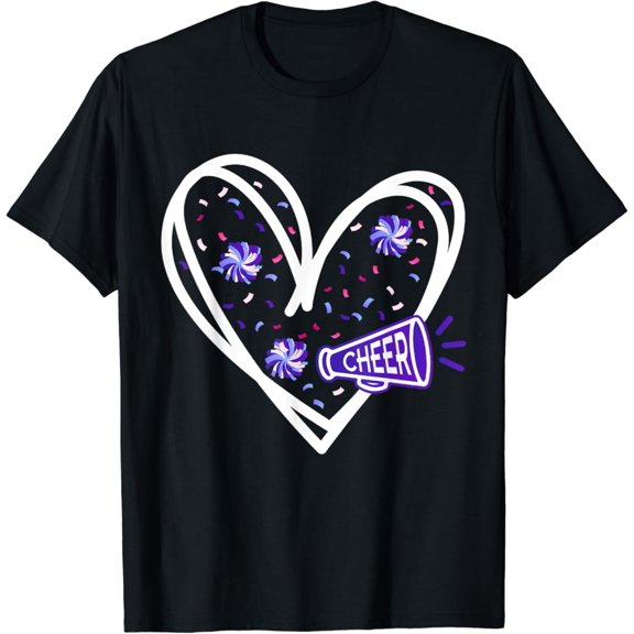 Sam Soft Love Cheer Girl Cheerleading Cheerleader Cheer Practice T-Shirt Full Size S-5Xl