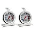 thumbnail image 1 of 2Pcs Stainless Steel Food Thermometers Stainless Steel Kitchen Oven Thermometers, 1 of 8