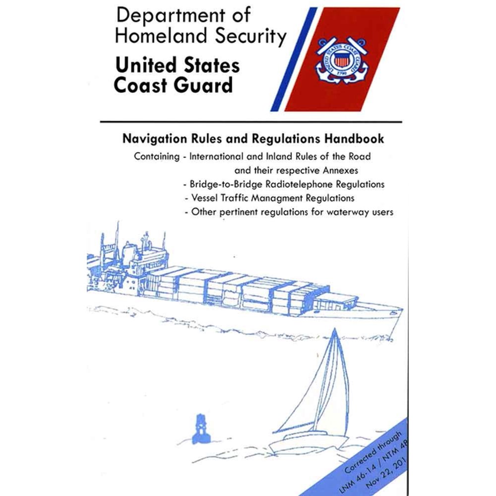 Navigation Rules and Regulations Handbook 2014 (Paperback) Walmart