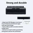 thumbnail image 5 of Right Angle ATX24Pin Adapter ATX24Pin Female to Male 90Degree Power Connector for Desktop Motherboards Installation, 5 of 6